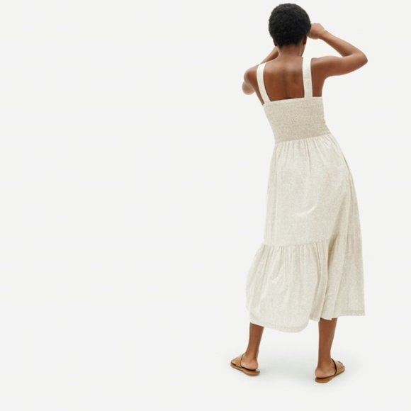 Everlane Smock Dress in Sandstone size 0 - Picture 2 of 3
